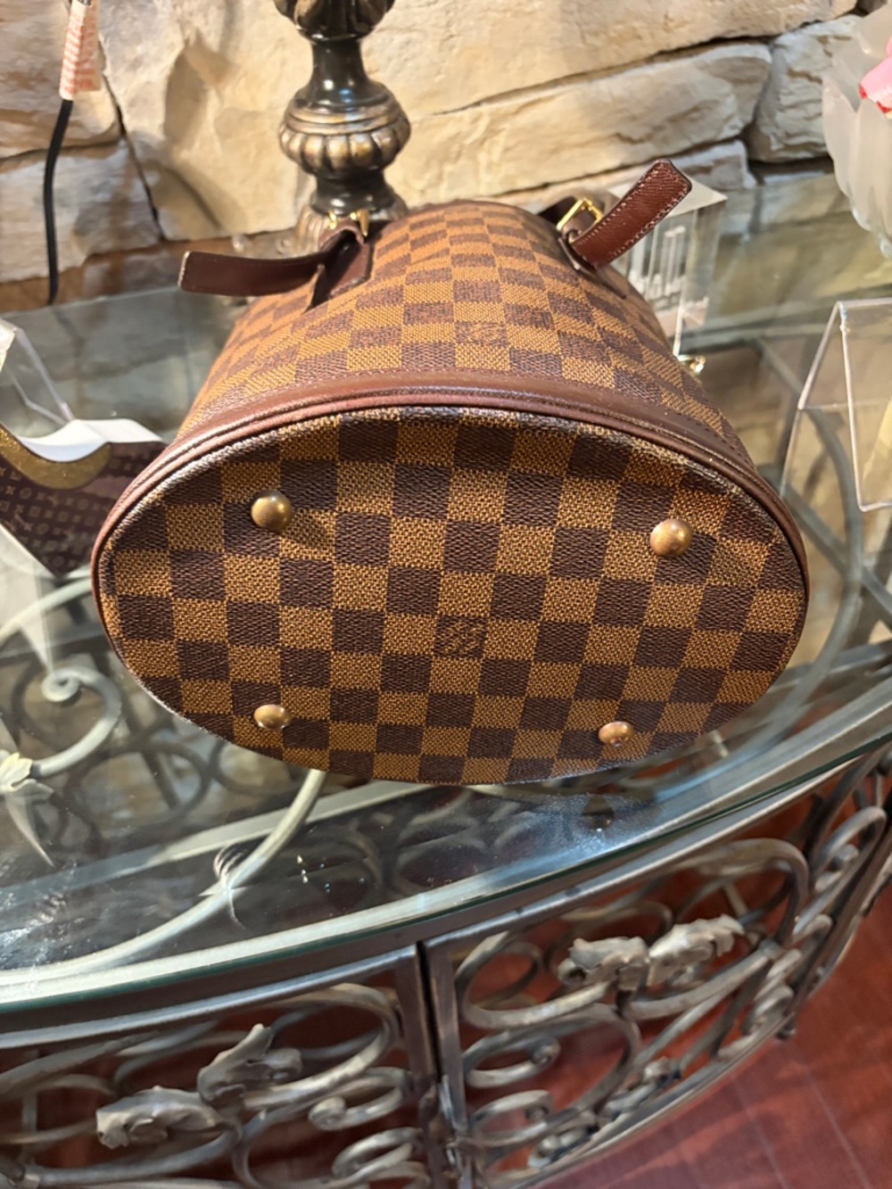 Louis Vuitton Marais Damier Ebene Bucket Tote - Picture 5 of 11